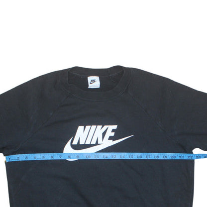 Mens UK Size L Nike Black Pullover Sweatshirt