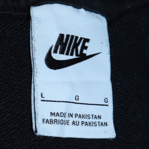 Mens UK Size L Nike Black Pullover Sweatshirt