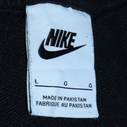 Mens UK Size L Nike Black Pullover Sweatshirt