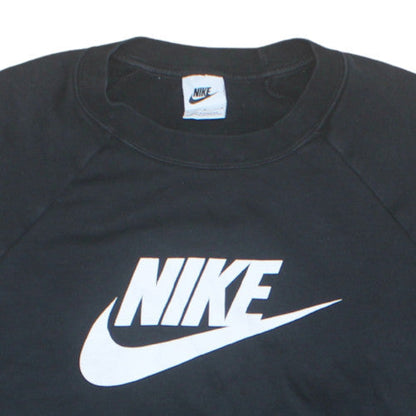 Mens UK Size L Nike Black Pullover Sweatshirt