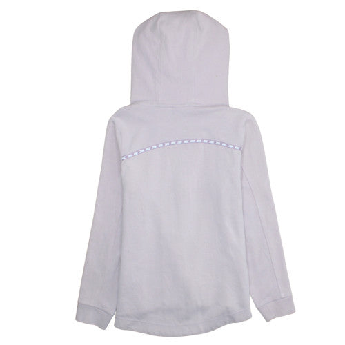 Womens UK Size S Nike Beige Full Zip Hoodie