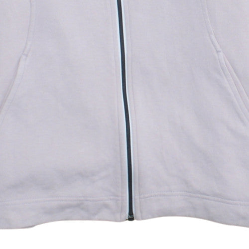 Womens UK Size S Nike Beige Full Zip Hoodie