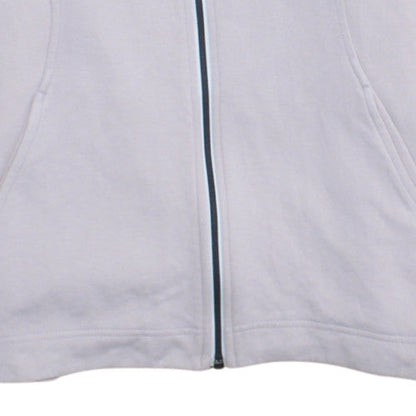 Womens UK Size S Nike Beige Full Zip Hoodie