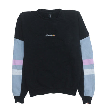 Womens UK Size 10 ellesse Black Pullover Sweatshirt