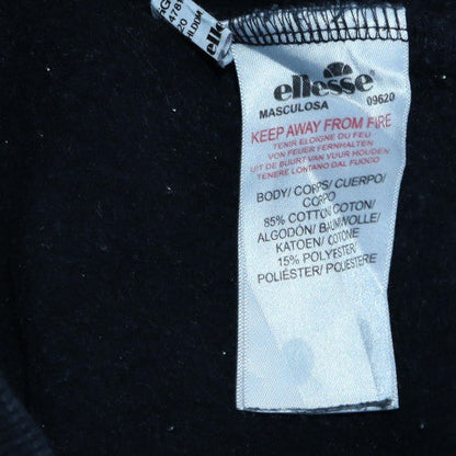 Womens UK Size 10 ellesse Black Pullover Sweatshirt
