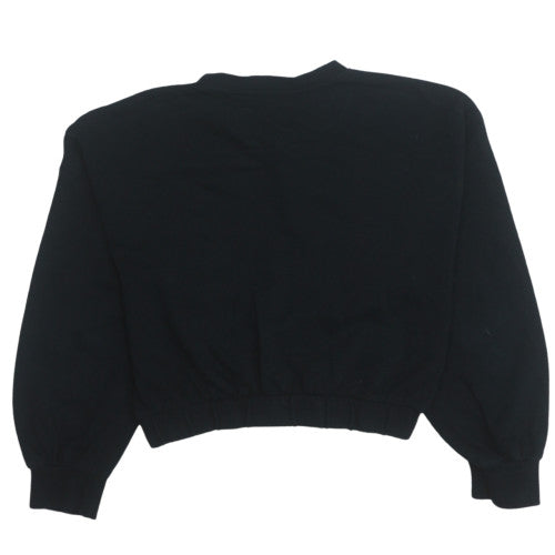 Womens UK Size M Zara Black Pullover Sweatshirt