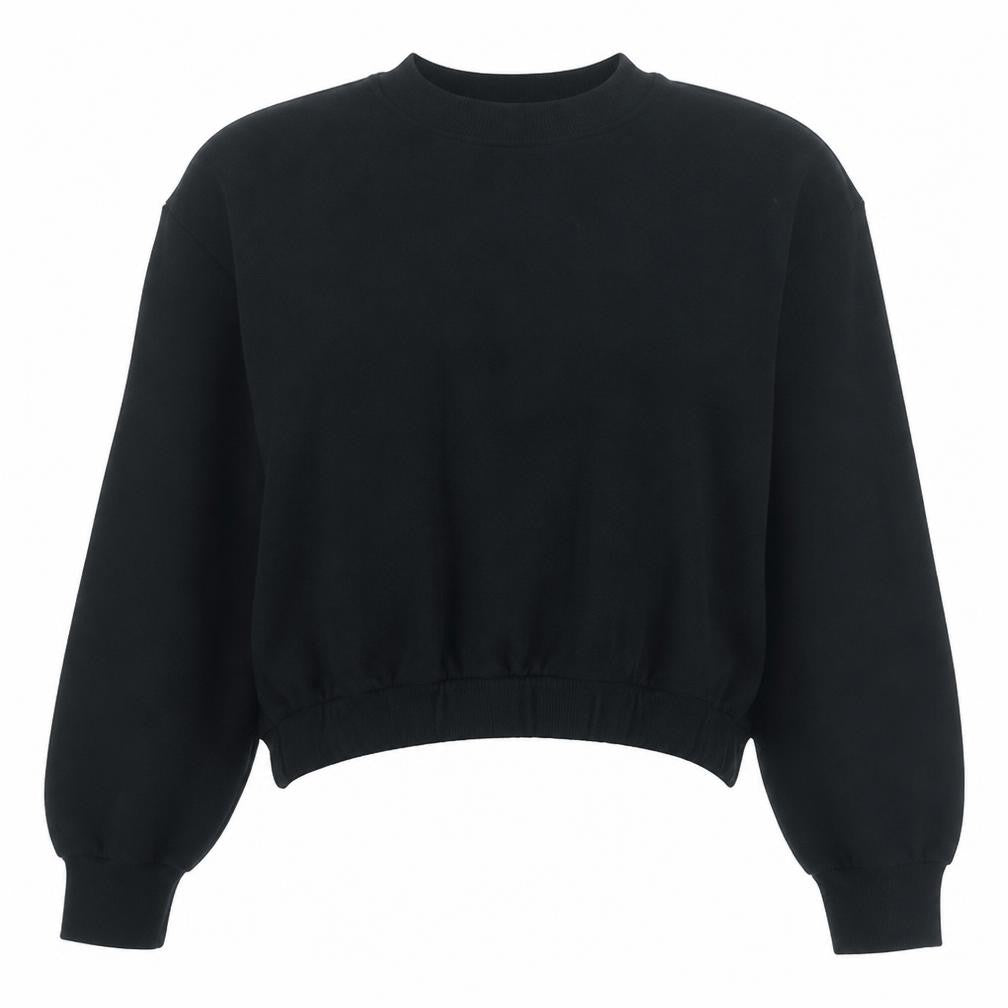 Womens UK Size M Zara Black Pullover Sweatshirt