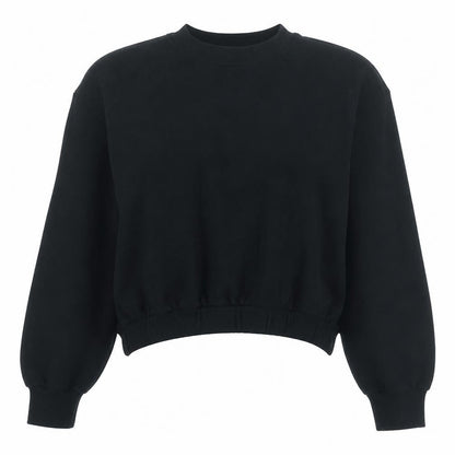 Womens UK Size M Zara Black Pullover Sweatshirt