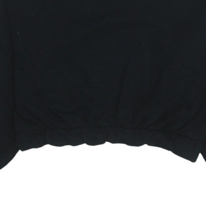 Womens UK Size M Zara Black Pullover Sweatshirt