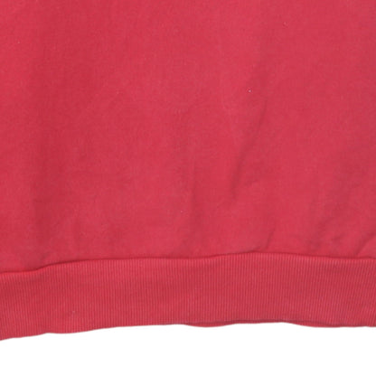 Womens UK Size 10 FILA Red Pullover Hoodie