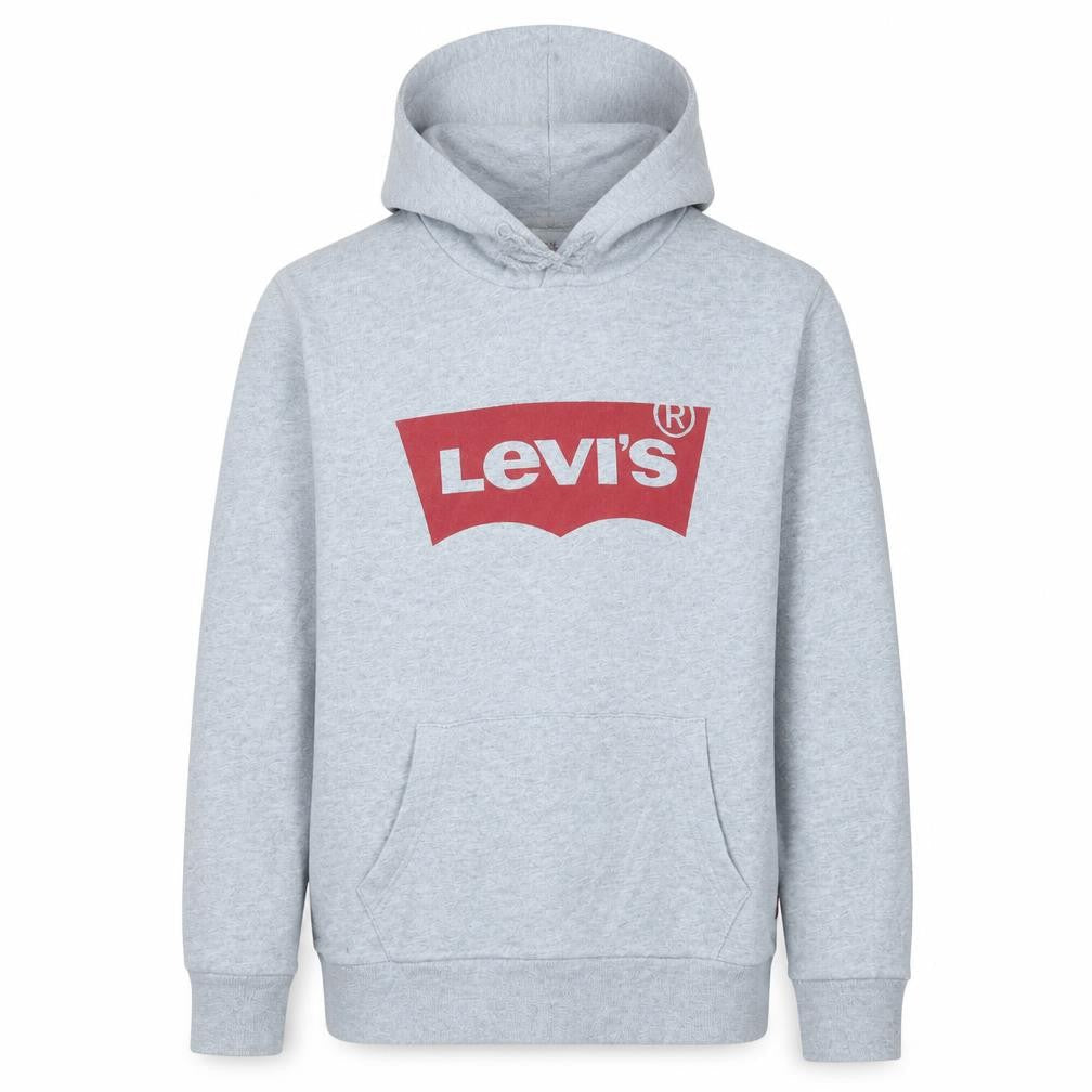 Mens UK Size M Levi's Grey Pullover Hoodie