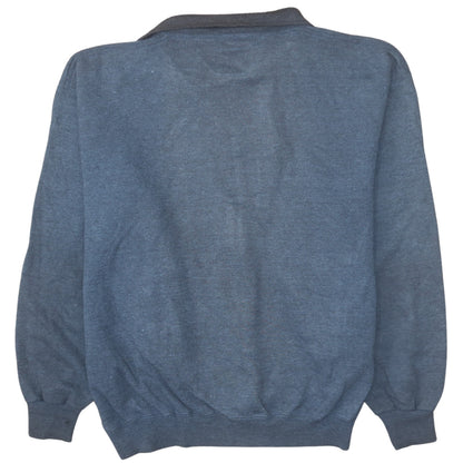 Champion Mens Blue XL Track Jacket Fleece Full Zip Activewear