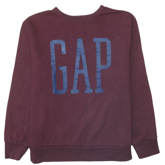 Womens UK Size XL Gap Red Pullover Sweatshirt