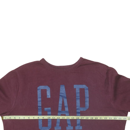 Womens UK Size XL Gap Red Pullover Sweatshirt