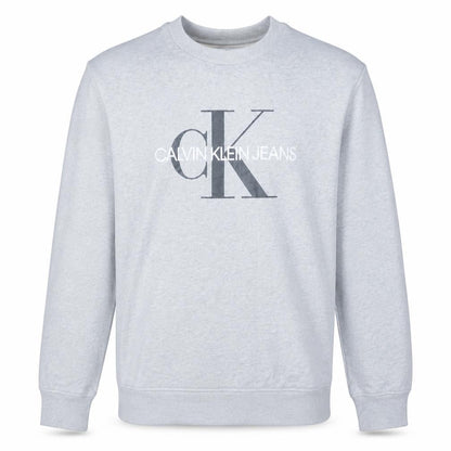 Mens UK Size L Calvin Klein Jeans Grey Pullover Sweatshirt