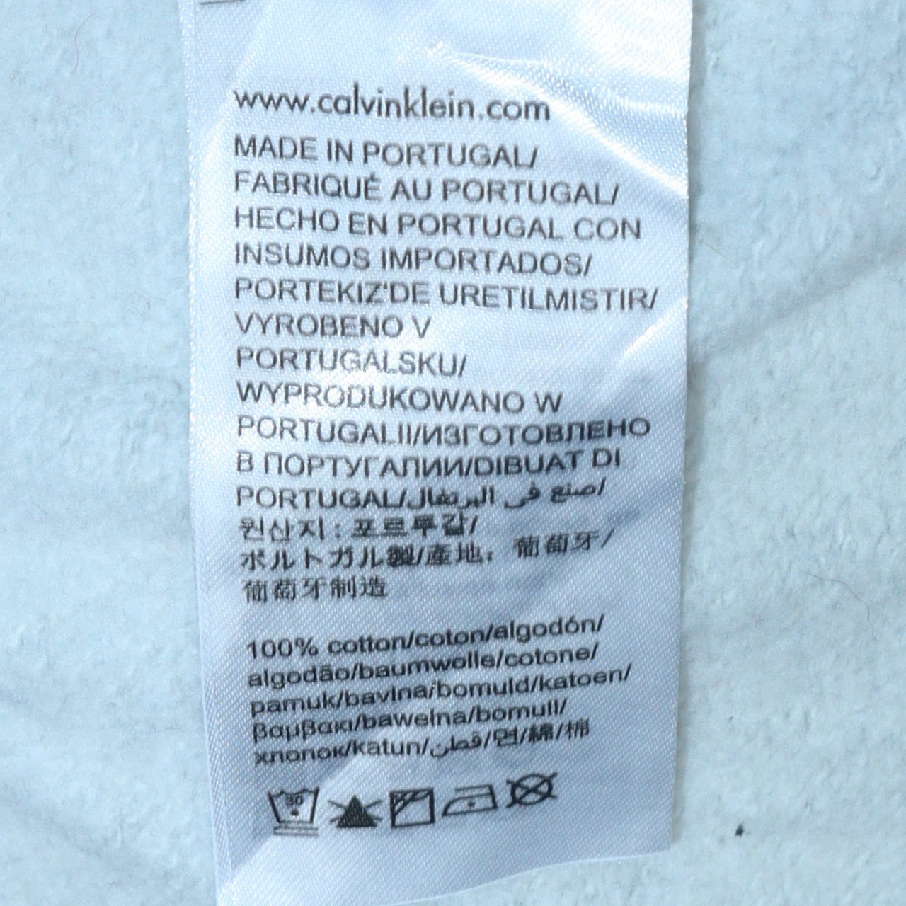 Mens UK Size L Calvin Klein Jeans Grey Pullover Sweatshirt