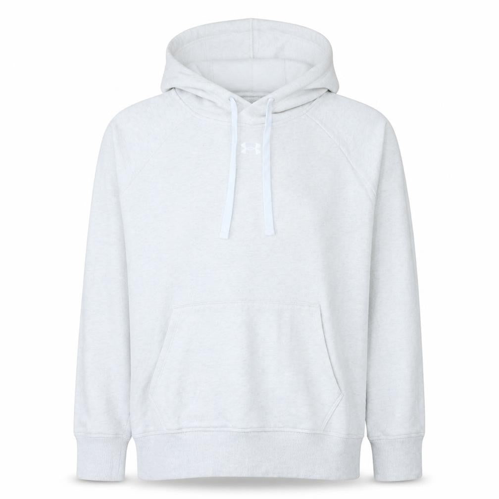 Mens UK Size L Under armour White Pullover Hoodie
