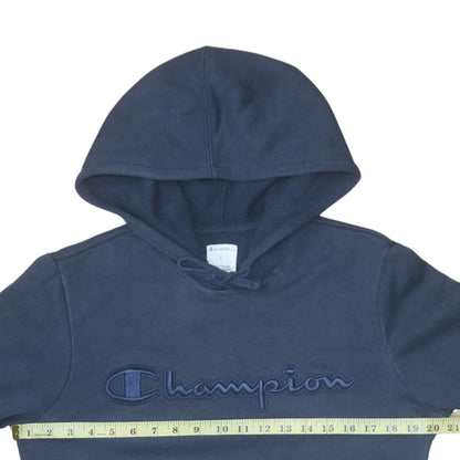 Mens UK Size S Champion Blue Pullover Hoodie