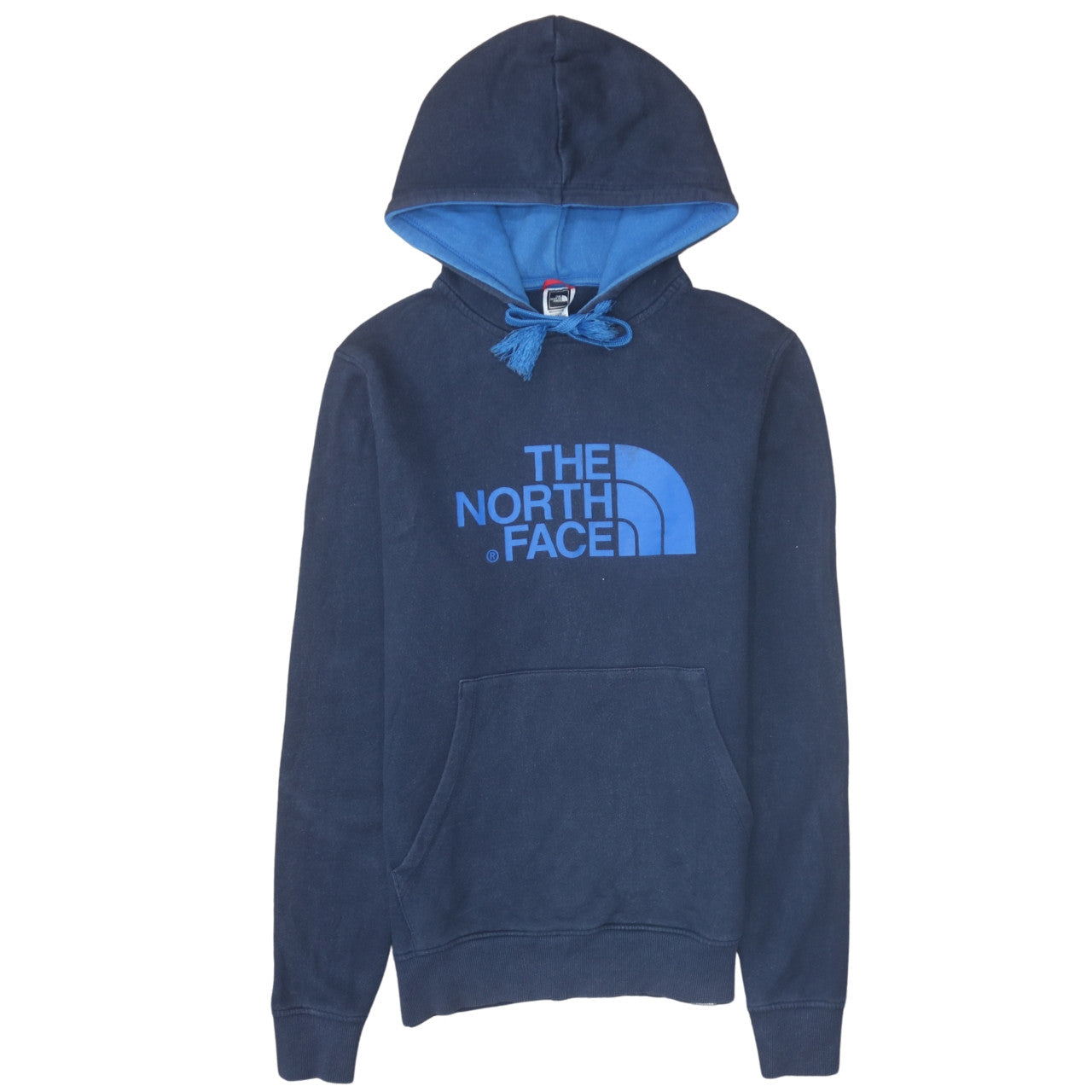 Mens UK Size XS The North Face Blue Pullover Hoodie