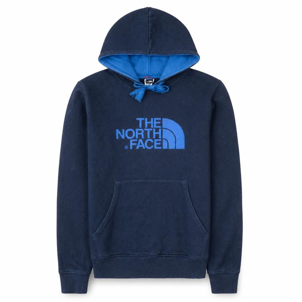 Mens UK Size XS The North Face Blue Pullover Hoodie
