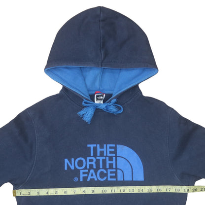 Mens UK Size XS The North Face Blue Pullover Hoodie