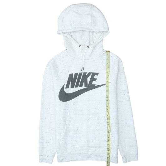 Mens UK Size XS Nike White Pullover Hoodie