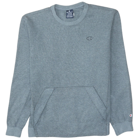 Mens UK Size M Champion Grey Pullover Sweatshirt