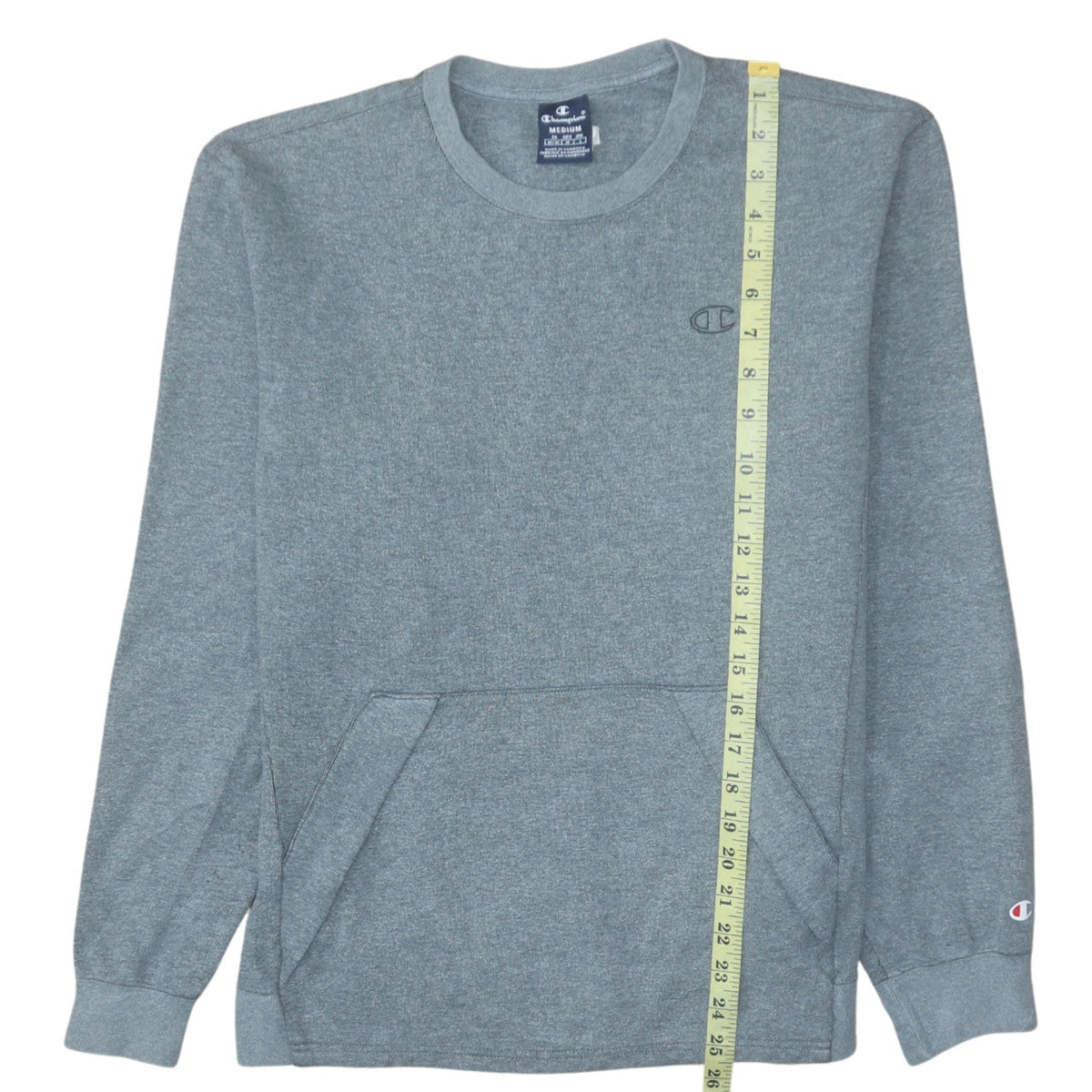 Mens UK Size M Champion Grey Pullover Sweatshirt