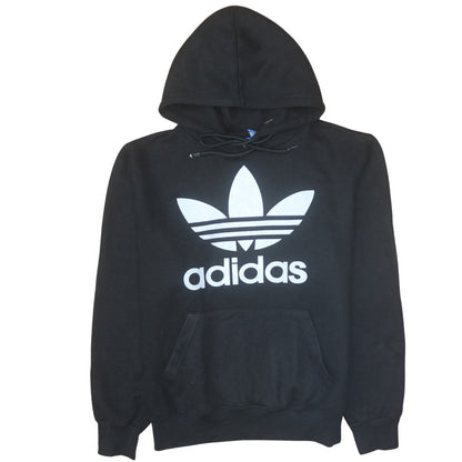Mens UK Size M adidas Black Pullover Hoodie