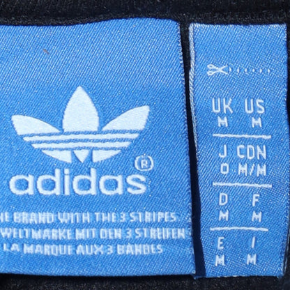 Mens UK Size M adidas Black Pullover Hoodie