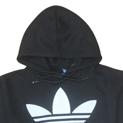Mens UK Size M adidas Black Pullover Hoodie