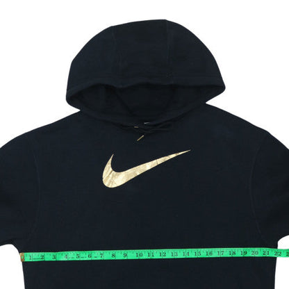 Womens UK Size XS Nike Black Pullover Hoodie