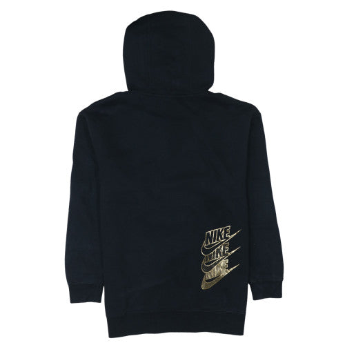 Womens UK Size XS Nike Black Pullover Hoodie