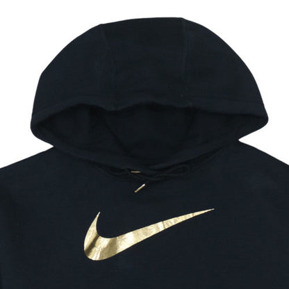 Womens UK Size XS Nike Black Pullover Hoodie