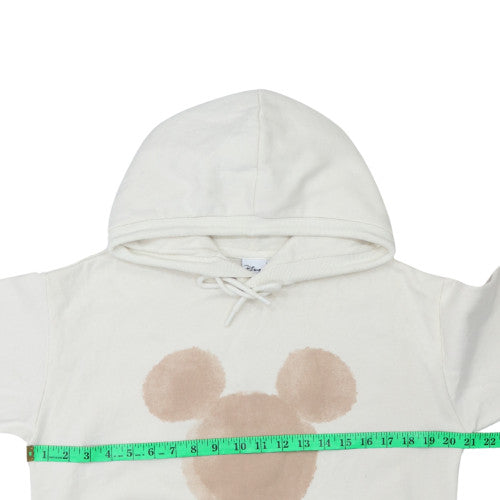 Womens UK Size XS Disney Ivory Pullover Hoodie