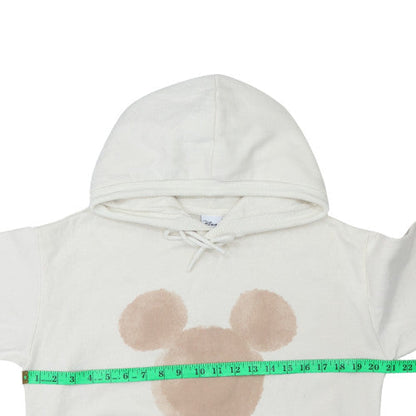 Womens UK Size XS Disney Ivory Pullover Hoodie