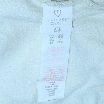 Womens UK Size XS Disney Ivory Pullover Hoodie