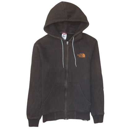 Mens UK Size M The North Face Brown Full Zip Hoodie