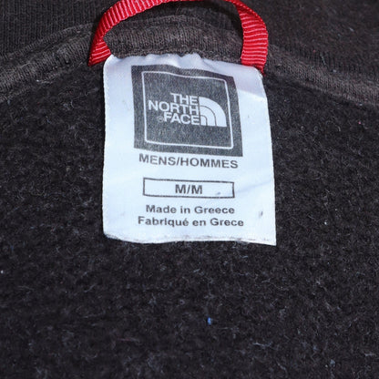 Mens UK Size M The North Face Brown Full Zip Hoodie