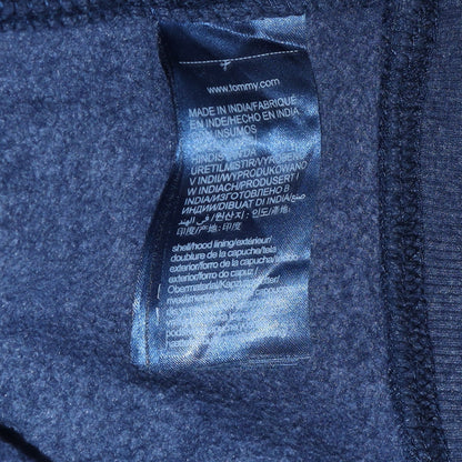 Mens UK Size L Tommy Jeans Blue Pullover Hoodie