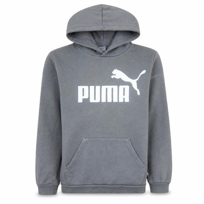 Puma Boys Grey Pullover Hoodie Sweatshirt Size 15-16 Years Regular Fit