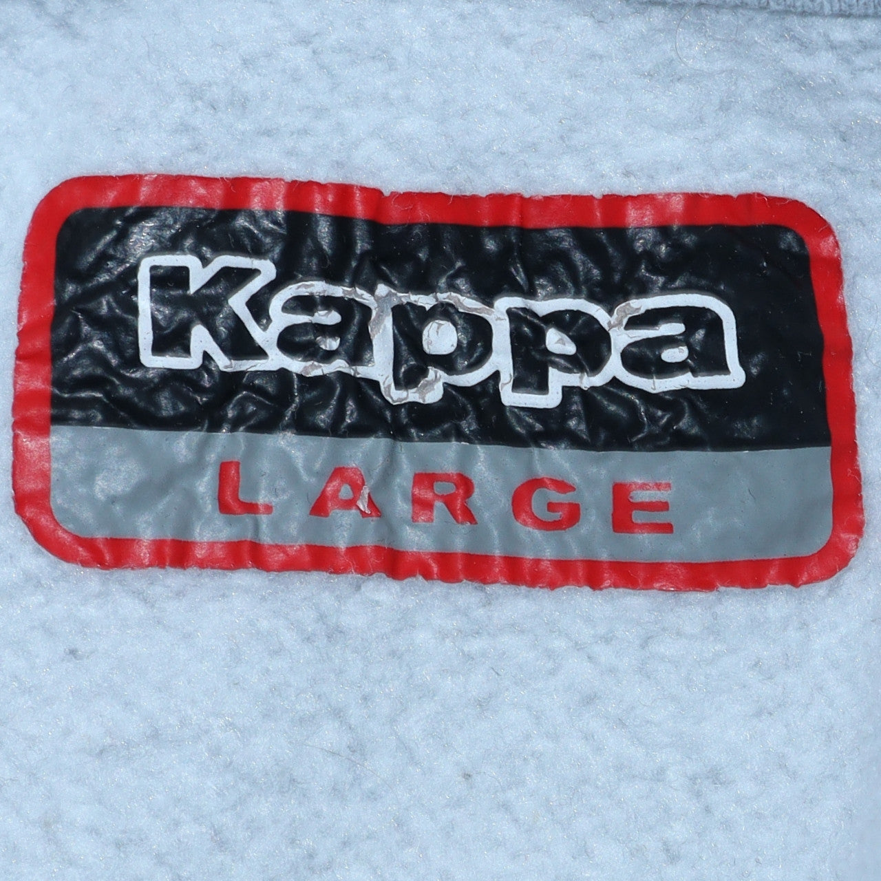 Mens UK Size L Kappa Grey Full Zip Hoodie