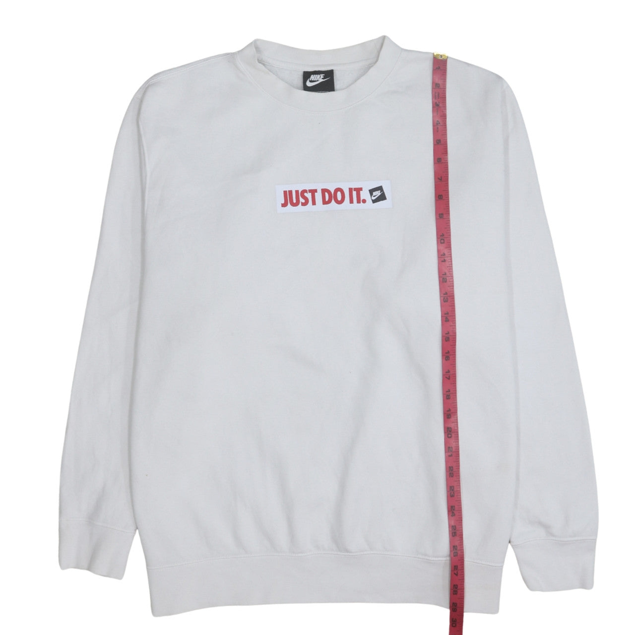 Mens UK Size 2XL Nike White Pullover Sweatshirt