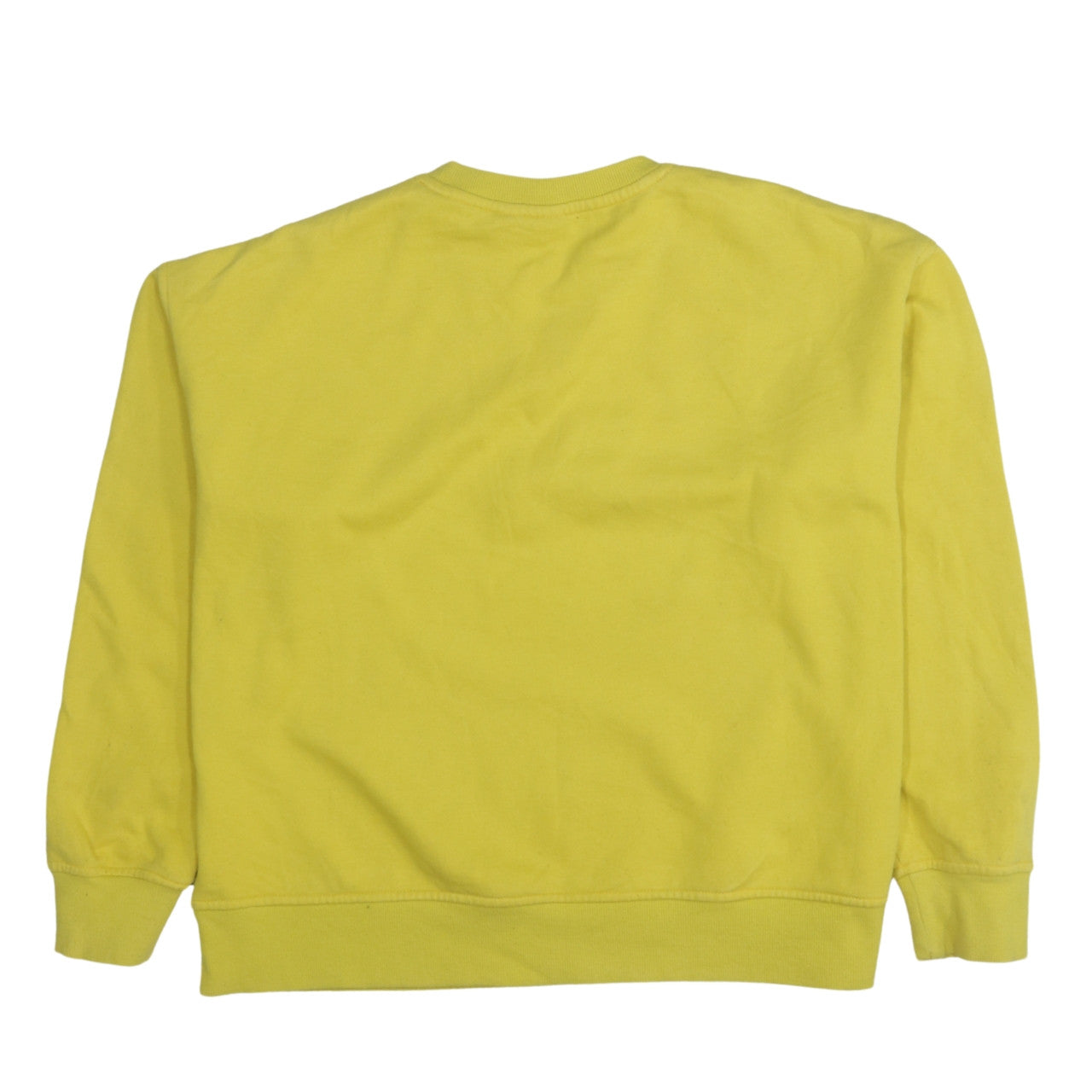 Womens UK Size 10/12 Disney Yellow Pullover Sweatshirt