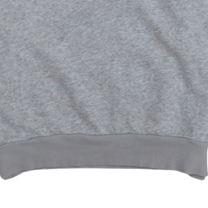 Adidas Boys Grey Pullover Sweatshirt 13-14 Years Crew Neck Fleece Jumper