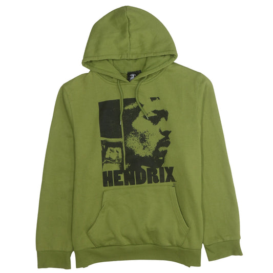 Mens UK Size L Authentic Hendrix Green Pullover Hoodie