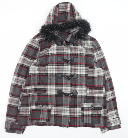 Womens UK Size 18 Be Beau Grey Duffle Coat
