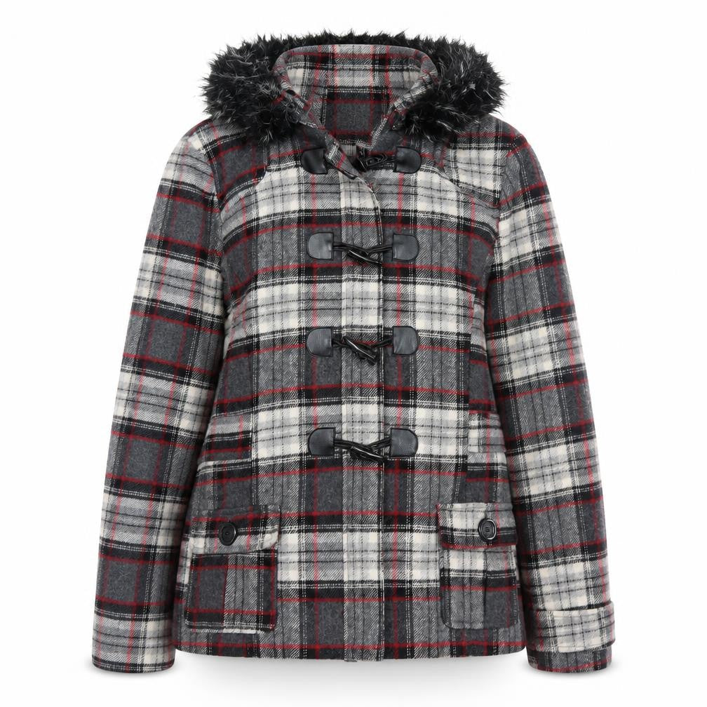 Womens UK Size 18 Be Beau Grey Duffle Coat
