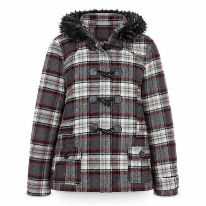 Womens UK Size 18 Be Beau Grey Duffle Coat
