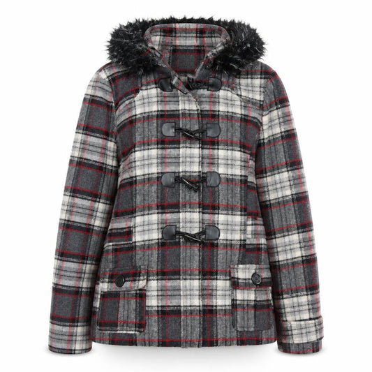 Womens UK Size 18 Be Beau Grey Duffle Coat
